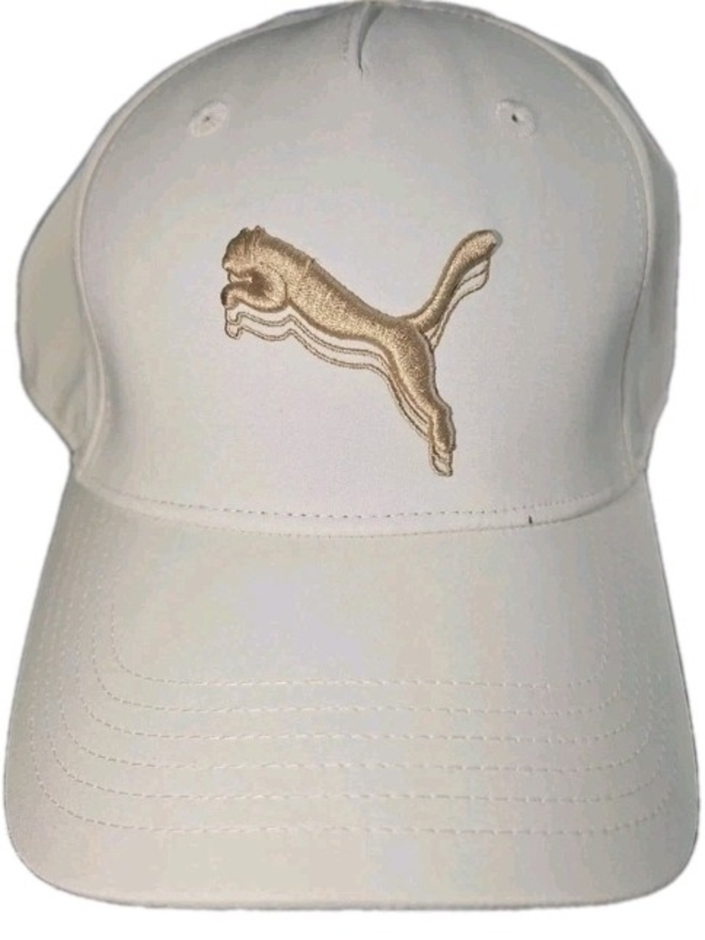 Puma White Adjustable Golf Hat